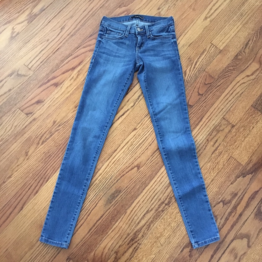 Flying Monkey Women's Skinny Jeans in Medium Blue Wash